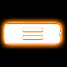 Load image into Gallery viewer, ORACLE Lighting Universal Illuminated LED Letter Badges - Matte Wht Surface Finish - B SEE WARRANTY Light Accessories and Wiring ORACLE Lighting
