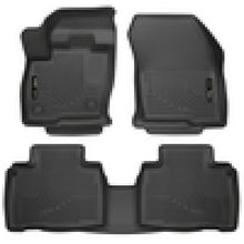 Load image into Gallery viewer, Husky Liners 2015 Ford Edge WeatherBeater Front &amp; 2nd Row Combo Black Floor Liners Floor Mats - Rubber Husky Liners
