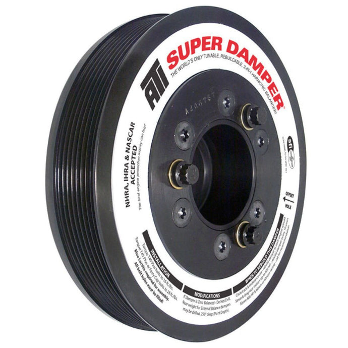 ATI Damper - 7.45in - Steel - 8 Grv - Ford 7.3 - Powerstroke - 99-03 - Ext Bal - 3 Ring - Diesel Crankshaft Dampers ATI