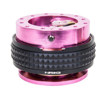 Load image into Gallery viewer, NRG Quick Release Kit - Pyramid Edition - Pink Body / Black Pyramid Ring Quick Release Adapters NRG
