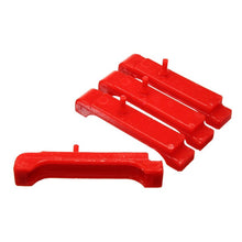 Load image into Gallery viewer, Energy Suspension GM BBC Red Radiator Isolator Pad Set - 4 Row Bushing Kits Energy Suspension
