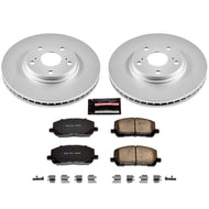 Power Stop 01-07 Toyota Highlander Front Z17 Evolution Geomet Coated Brake Kit Brake Kits - Performance Blank PowerStop