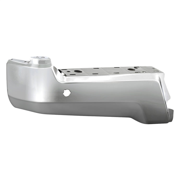 XTune 17-19 Ford F250/ F350 Rear Left Bumper Cap End w/ Sensor Hole - Chrome RB-FF25017-BEWS-L Sidemarkers & Indicators SPYDER