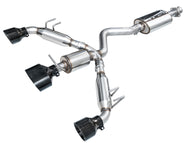 AWE Tuning 2023+ Toyota GR Corolla Touring Edition Exhaust - Diamond Black Tips Catback AWE Tuning   