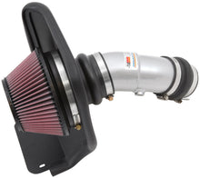 Load image into Gallery viewer, K&amp;N 14-16 Kia Soul L4 2.0L Typhoon Cold Air Intake Aluminum Silver Cold Air Intakes K&amp;N Engineering   
