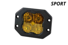 Load image into Gallery viewer, Diode Dynamics SS3 Sport ABL - Yellow SAE Fog Flush (Single) Light Accessories and Wiring Diode Dynamics   

