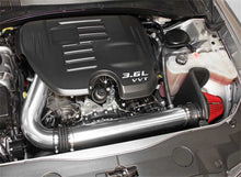 Load image into Gallery viewer, Spectre 11-17 Challenger/Charger 3.6L Air Intake Kit - Polished w/Red Filter Cold Air Intakes Spectre

