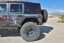 Load image into Gallery viewer, Fabtech 18-21 Jeep JL 4WD Rear Steel Tube Fenders - Textured Black Fender Flares Fabtech
