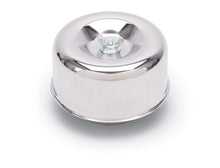 Load image into Gallery viewer, Edelbrock EDE1202 Edelbrock Air Cleaner 94 Series Round Steel Top 4 65In Dia X 3 125In 2 63In ID Raised Base Chrome
