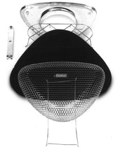 Load image into Gallery viewer, Edelbrock EDE1002 Edelbrock Air Cleaner Pro-Flo 1000 Series Triangular Steel Top 11 375In X 8 375In X 3In Chrome
