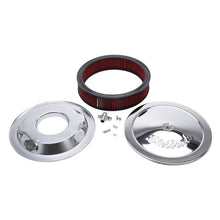 Load image into Gallery viewer, Edelbrock EDE1206 Edelbrock Air Cleaner Pro-Flo Series Round 14 In Diameter Cloth Element Chrome
