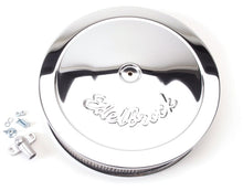 Load image into Gallery viewer, Edelbrock EDE1221 Edelbrock Air Cleaner Pro-Flo Series Round Steel Top Paper Element 14In Dia X 3 75In Dropped Base

