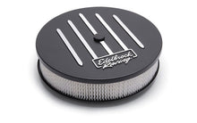 Load image into Gallery viewer, Edelbrock EDE41663 Edelbrock Air Cleaner Racing Series Round Aluminum Top Cloth Element 14In Dia X 3 125In Dropped Base
