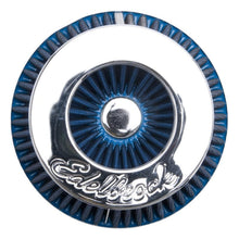 Load image into Gallery viewer, Edelbrock EDE43693 Edelbrock Air Filter Pro-Flo Series Conical 10In Tall Blue/Chrome
