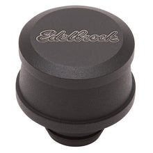 Load image into Gallery viewer, Edelbrock EDE42133 Edelbrock Billet Aluminum Breather w/ Black Powder Coat Finish
