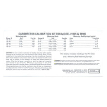 Load image into Gallery viewer, Edelbrock EDE1948 Edelbrock Calibration Kit for 1905 / 1906
