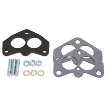 Load image into Gallery viewer, Edelbrock EDE8751 Edelbrock Carb Spacer Kit 3-Bolt 94 Series Carburetor Black Laminate Fiber
