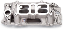 Load image into Gallery viewer, Edelbrock EDE7520 Edelbrock Manifold Dual Quad RPM Air Gap BB Chevy Oval Port
