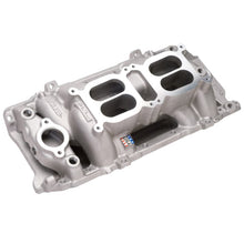 Load image into Gallery viewer, Edelbrock EDE7520 Edelbrock Manifold Dual Quad RPM Air Gap BB Chevy Oval Port
