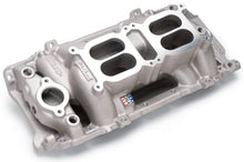 Load image into Gallery viewer, Edelbrock EDE7520 Edelbrock Manifold Dual Quad RPM Air Gap BB Chevy Oval Port
