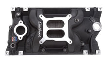 Load image into Gallery viewer, Edelbrock EDE27163 Edelbrock Manifold Performer Eps SB Chevy Vortec Black Finish
