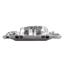 Load image into Gallery viewer, Edelbrock EDE26011 Edelbrock SBC Perf Air Gap Manifold Polished
