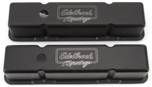 Load image into Gallery viewer, Edelbrock EDE41733 Edelbrock Valve Cover Victor Series Chevrolet 1959-1986 262-400 CI V8 Tall Black
