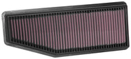 K&N 2019 Jeep Cherokee L4-2.0L F/I Turbo Replacement Drop In Air Filter Air Filters - Drop In K&N Engineering   
