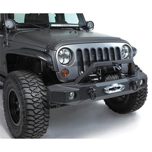 Load image into Gallery viewer, Rampage 2007-2018 Jeep Wrangler(JK) Trailguard Front Bumper - Black Bumpers - Steel Rampage
