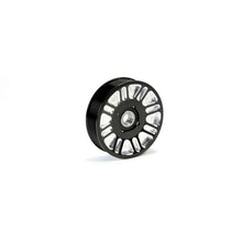Load image into Gallery viewer, Fleece Performance 03-18 Dodge 2500/3500 Cummins Upper Fan Pulley Idler (Black Contrast) Pulleys - Crank, Underdrive Fleece Performance
