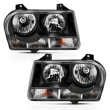Load image into Gallery viewer, ANZO 2005-2010 Chrysler 300 Crystal Headlight Black Headlights ANZO
