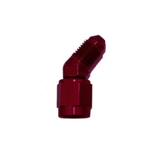 Load image into Gallery viewer, Nitrous Express 3AN Male x 45 -3 Female Swivel - Red Fittings Nitrous Express
