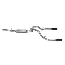Load image into Gallery viewer, Gibson 10-13 Chevrolet Silverado 1500 LT 4.8L 2.25in Cat-Back Dual Split Exhaust - Black Elite Catback Gibson
