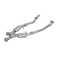 Load image into Gallery viewer, BBK 96-98 Mustang 4.6 GT High Flow X Pipe With Catalytic Converters - 2-1/2 Catback BBK
