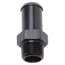 Load image into Gallery viewer, Edelbrock Hose End Straight 3/8In NPT to 5/8In Barb Black Anodize Fittings Edelbrock
