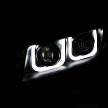 Load image into Gallery viewer, ANZO 2014-2015 Chevrolet Camaro Projector Headlights w/ U-Bar Black Headlights ANZO
