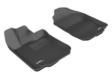 Load image into Gallery viewer, 3D MAXpider 2006-2012 Ford Fusion Kagu 1st Row Floormat - Black Floor Mats - Rubber 3D MAXpider   
