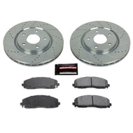 Power Stop 17-19 Chrysler Pacifica Front Z23 Evolution Sport Brake Kit Brake Kits - Performance D&S PowerStop   