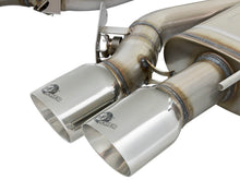 Load image into Gallery viewer, aFe MACHForce XP 3in 304 SS Cat-Back Dual Mode Exhaust w/ Polished Tips 16-17 Cadillac ATS-V V6-3.6L Catback aFe

