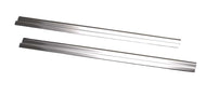 Kentrol 97-06 Jeep Wrangler TJ Entry Guards Pair - Polished Silver | 30494