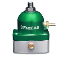 Load image into Gallery viewer, Fuelab 525 TBI Adjustable FPR In-Line 10-25 PSI (1) -6AN In (1) -6AN Return - Green Fuel Pressure Regulators Fuelab
