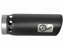 Load image into Gallery viewer, aFe MACHForce XP Cat-Back SS-304 5in Interooled Exhaust Tip 5in In x 6in Outx16inL Bolt-On Right Blk Catback aFe
