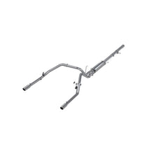 Load image into Gallery viewer, MBRP 2006-2008 Dodge Ram Hemi 1500 5.7L SC/CC-SB Cat Back Dual Split Rear Catback MBRP
