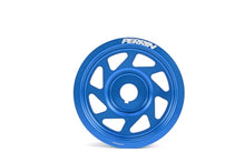Load image into Gallery viewer, Perrin 93-11 Subaru Impreza / 02-14 WRX / 04-21 STI EJ Crank Pulley - Blue (w/AC) Pulleys - Crank, Underdrive Perrin Performance   
