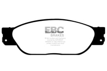 Load image into Gallery viewer, EBC 03-06 Jaguar XJ8 4.2 VP Redstuff Front Brake Pads Brake Pads - Performance EBC   
