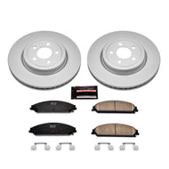 Power Stop 05-19 Chrysler 300 Front Z17 Evolution Geomet Coated Brake Kit Brake Kits - Performance Blank PowerStop