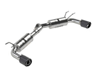 MBRP 19-23 Mazda 3 Hatchback T304SS 2.5in Axle-Back, Dual Rear Exit w/Carbon Fiber Tips Axle Back MBRP