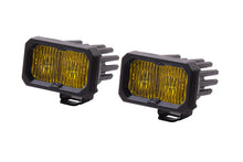 Load image into Gallery viewer, Diode Dynamics Stage Series 2 In LED Pod Sport - Yellow Fog Standard ABL (Pair) Light Accessories and Wiring Diode Dynamics   
