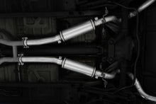 Load image into Gallery viewer, MBRP 99-04 Ford Mustang GT 4.6L 2.5in. Dual Split Rear AL Cat Back w/ 3.5in. Dual Wall Blk. Tips Catback MBRP
