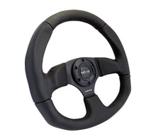 Load image into Gallery viewer, NRG Reinforced Steering Wheel (320mm Horizontal / 330mm Vertical) Leather w/Black Stitching Steering Wheels NRG
